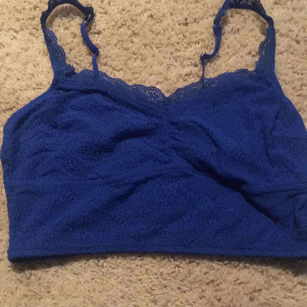 Barely worn bright blue Bando